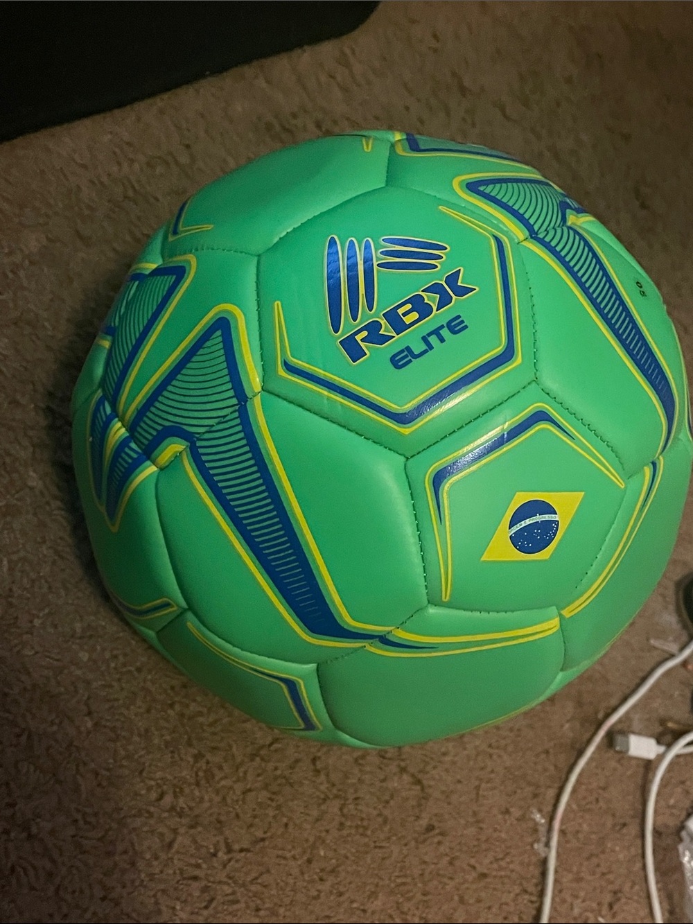 RBX Green, Blue & Yellow Elite Soccer Ball